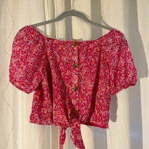 Pink Blouse| Brand: speechless| Size: kids 16